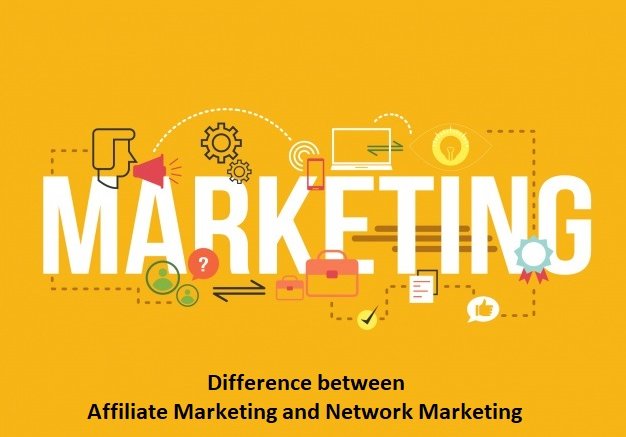 affiliate marketing and network marketing
